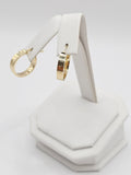 14K Gold Earrings - Huggie Hoops