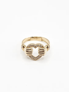 14K Gold Ring - Heart