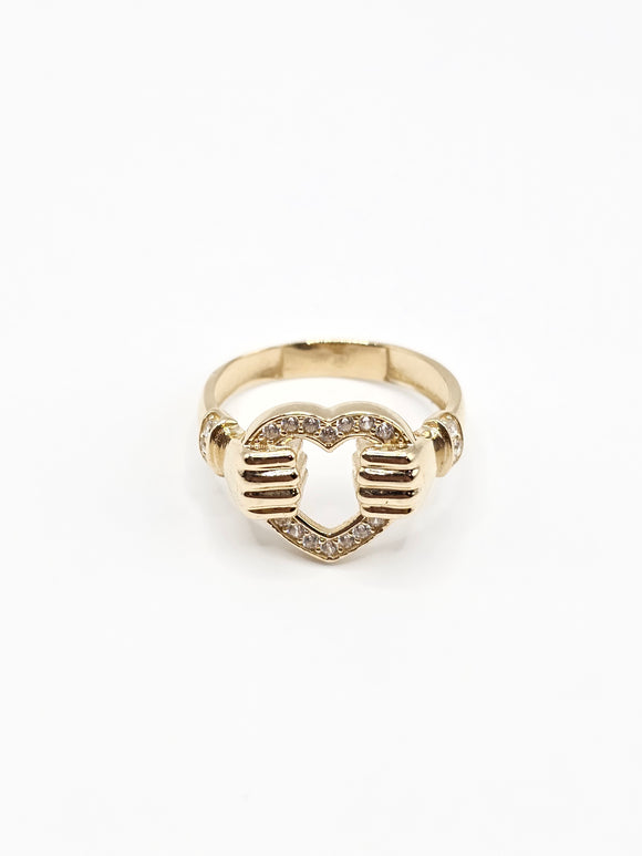 14K Gold Ring - Heart