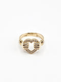 14K Gold Ring - Heart