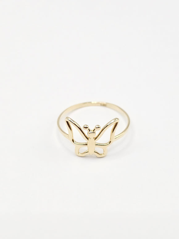 14K Gold Ring - Butterfly