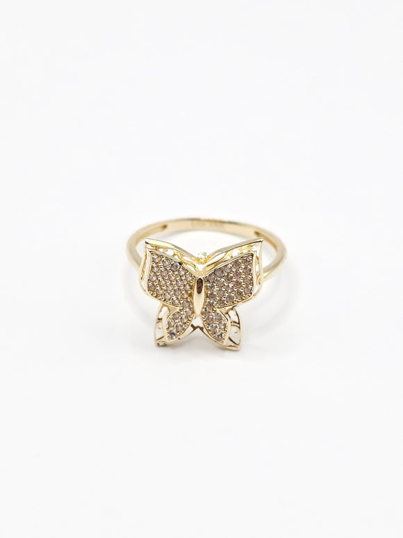 14K Gold Ring - Butterfly