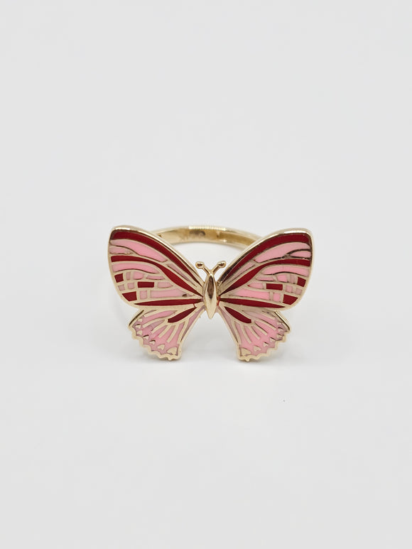 14K Gold Ring - Butterfly