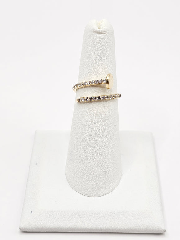 14K Gold Ring - Nail