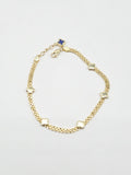 14k Gold Bracelet - Clover