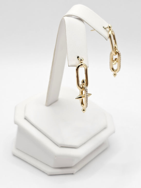 14K Gold Earrings - Fashion Earrings