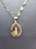 *Special Set* 14k Gold Chain w/pendant - Virgin Mary