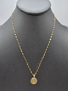 *Special Set* 14k Gold Chain w/pendant - Virgin Mary