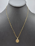 *Special Set* 14k Gold Chain w/pendant - Virgin Mary