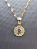 *Special Set* 14k Gold Chain w/pendant - San Benito