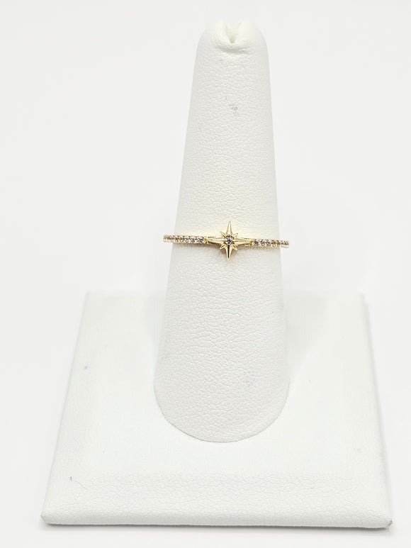 14K Gold Ring - Star