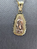 *Special Set* 14k Gold Chain w/pendant - Virgin Mary