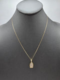 *Special Set* 14k Gold Chain w/pendant - Virgin Mary