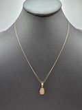 *Special Set* 14k Gold Chain w/pendant - Virgin Mary