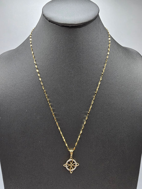 *Special Set* 14k Gold Chain w/pendant - Fashion Pendant