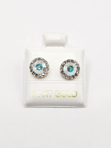 14K Gold Earrings - Stud