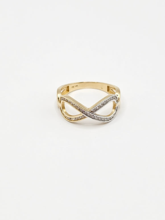 14K Gold Ring - Infinity