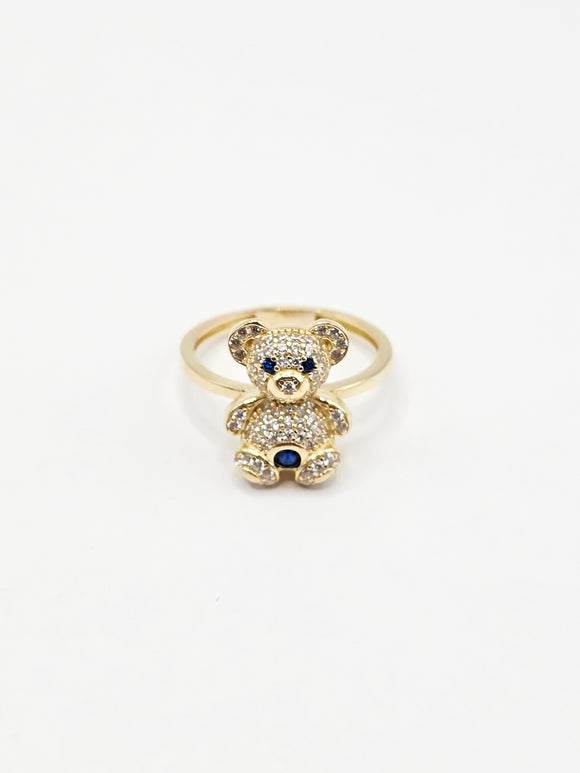 14K Gold Ring - Bear