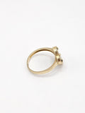 14K Gold Ring - Green Clover