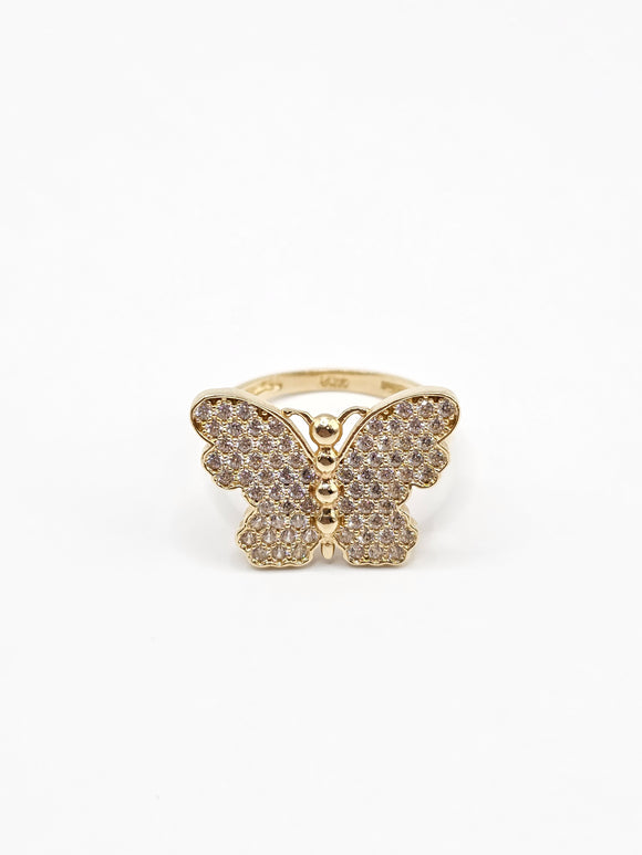 14K Gold Ring - Butterfly