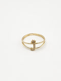 14K Gold Ring - Initial Letter "J"