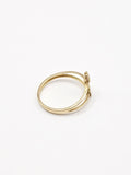 14K Gold Ring - Initial Letter "J"