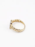 14K Gold Ring - Initial Letter "R"