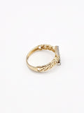 14K Gold Ring - Initial Letter "Z"