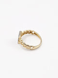 14K Gold Ring - Initial Letter "Z"