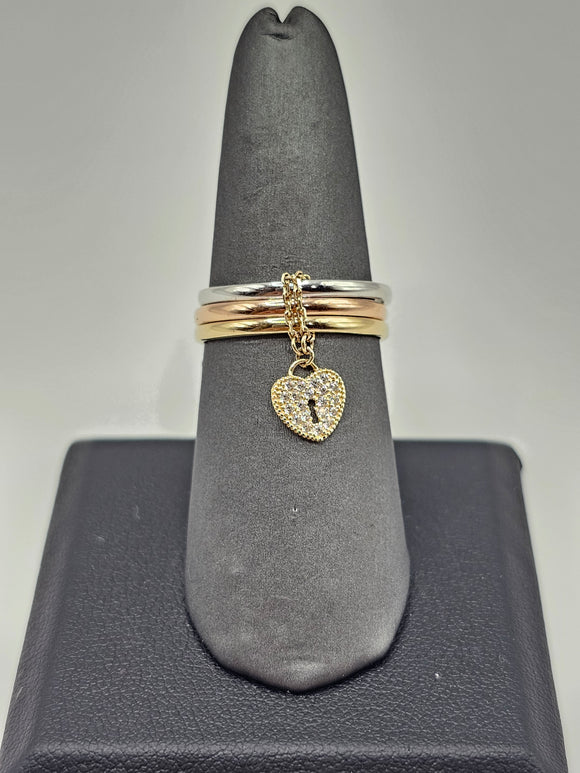 14K Gold Ring - Heart