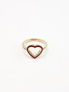 14K Gold Ring - Heart