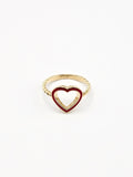 14K Gold Ring - Heart