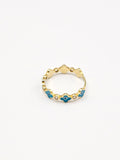 14K Gold Ring - Evil Eye