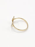 14K Gold Ring - Moon & Star