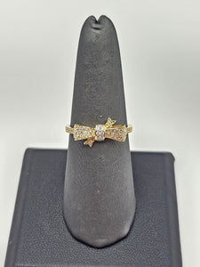 14K Gold Ring - Bow