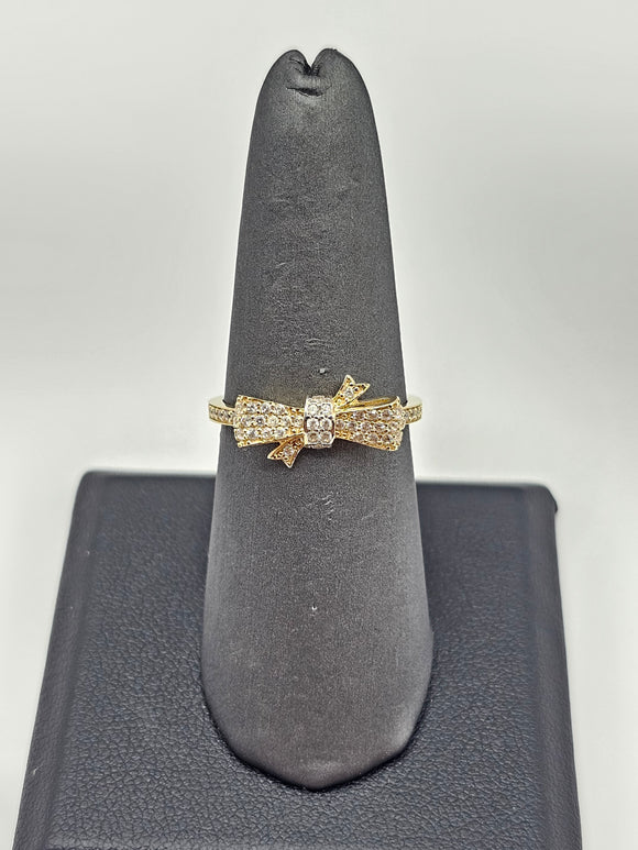 14K Gold Ring - Bow