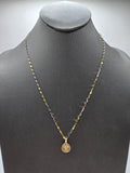 *Special Set* 14k Gold Chain w/pendant - Virgin Mary