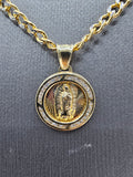 *Special Set* 14k Gold Chain w/pendant - Virgin Mary