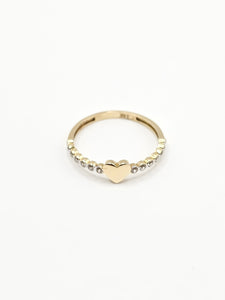 14K Gold Ring - Heart