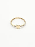 14K Gold Ring - Heart