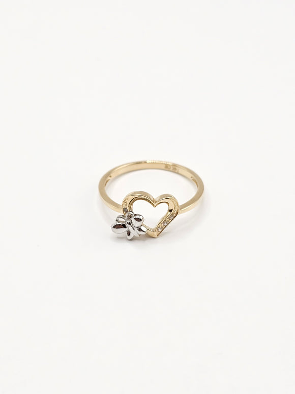 14K Gold Ring - Heart