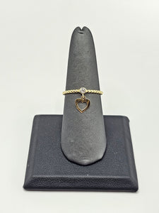 14K Gold Ring - Heart