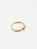 14K Gold Ring - Evil Eye