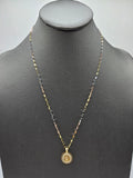 *Special Set* 14k Gold Chain w/pendant - Virgin Mary