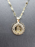 *Special Set* 14k Gold Chain w/pendant - Virgin Mary