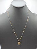 *Special Set* 14k Gold Chain w/pendant - Virgin Mary