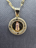 *Special Set* 14k Gold Chain w/pendant - Virgin Mary