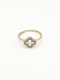 14K Gold Ring - Clover