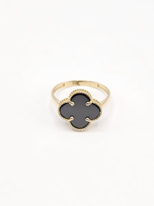 14K Gold Ring - Clover