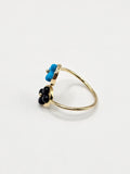 14K Gold Ring - Flowers